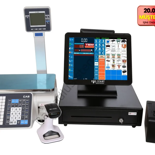 Kasap Barkod Sistemi | Premium Set